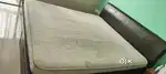 Zuari cot and bed king size with 2 drawers price negotiable
