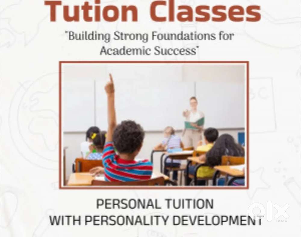 Tuition for ICSE and CBSE board students from classes 3 to 12