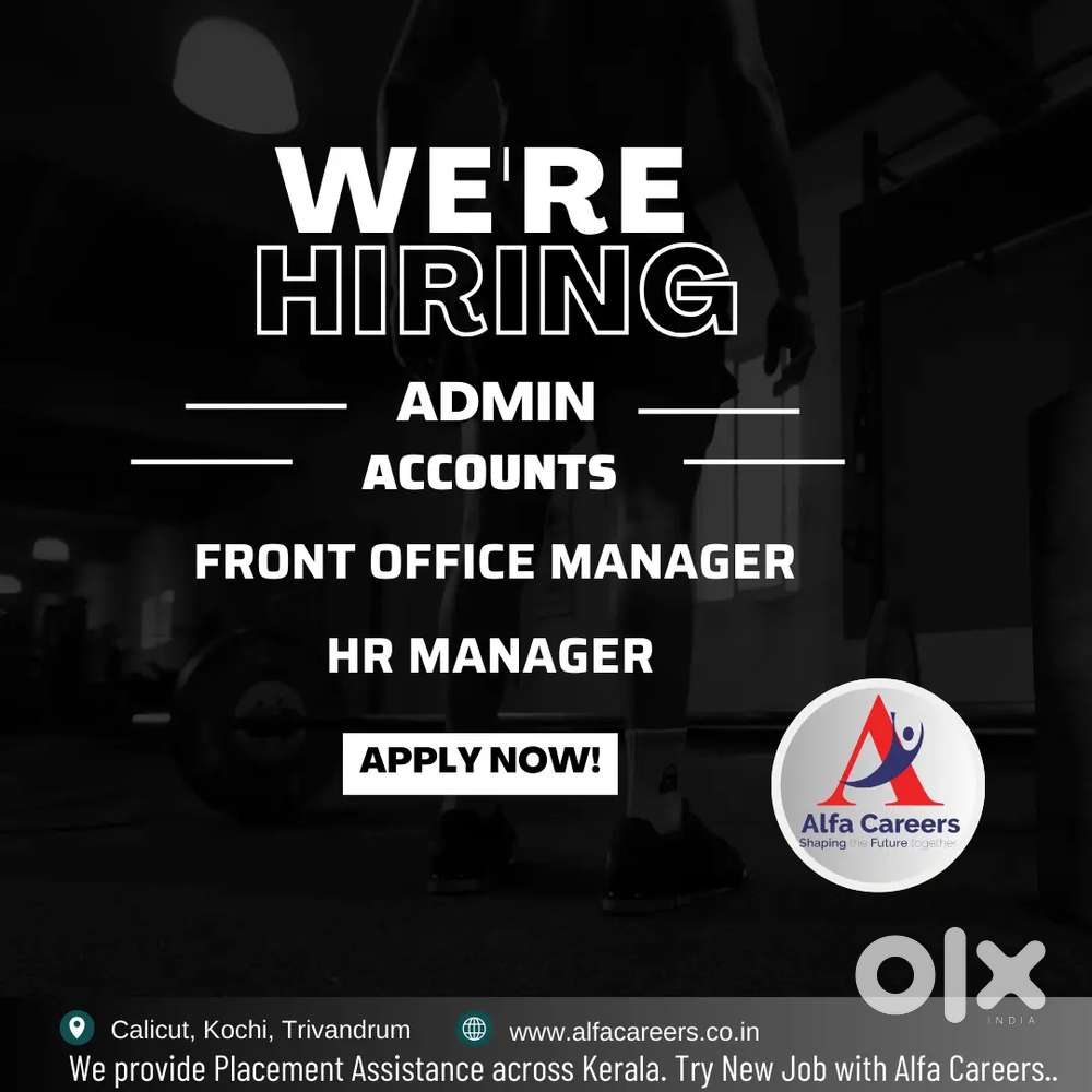 Urgent Office Admin cum Accountant in CA Firm-Calicut
