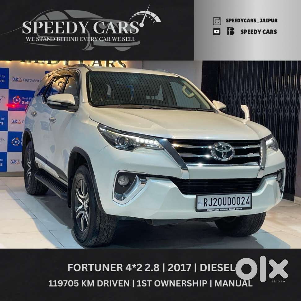 Toyota Fortuner 2.8 2WD MT, 2017, Diesel