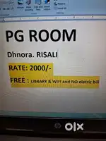 Pg room risali dhnora