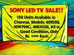 LED LCD Sony branded 40 inches for sale new box piece