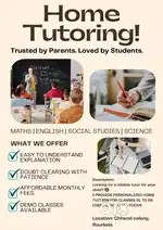 Experienced Tutor for School Students  Personalized Learning