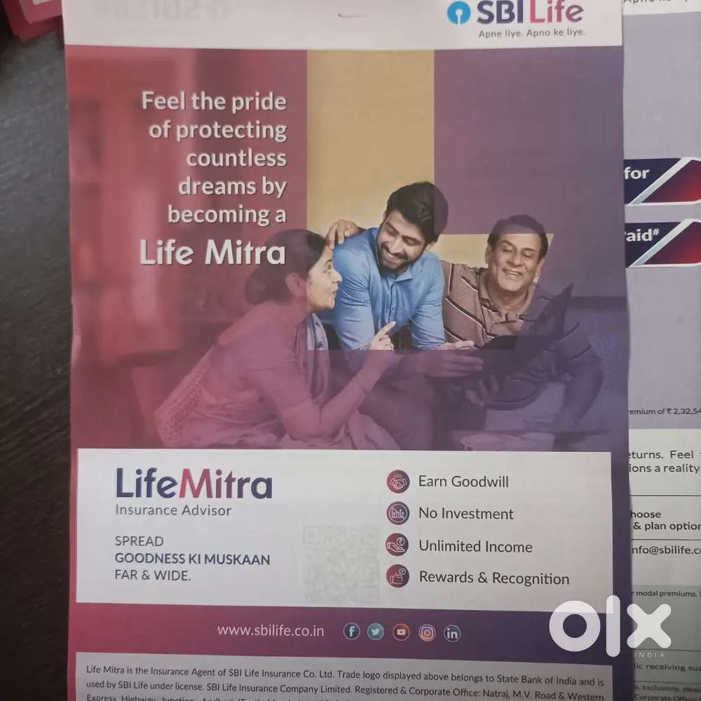 Sbi life insurance  life mitra