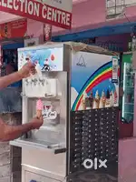 Softy cone icecreame machine