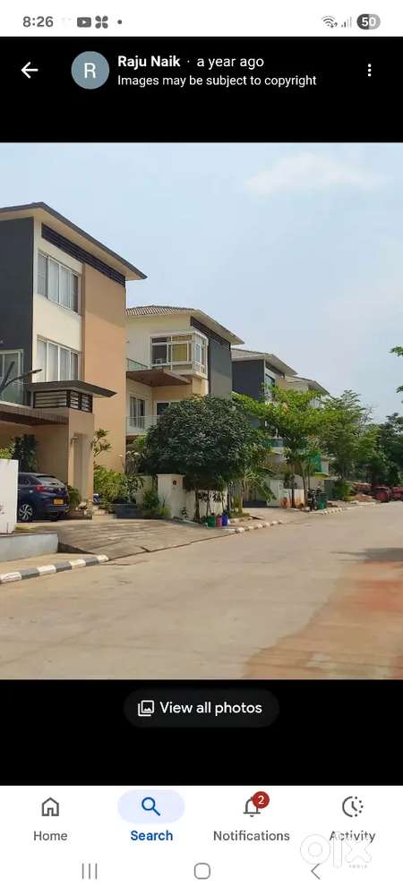 Resale villa avaiable in istana villas gandipet kokapet