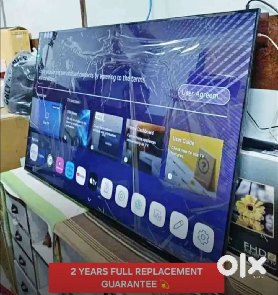 55 4K UHD ANDROID ULTRA SMART LED TV WEBOS VOICE CONTROL -FREE FITTING