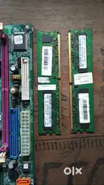 Dual core processor + Motherboard with 4GB DDR2 RAM