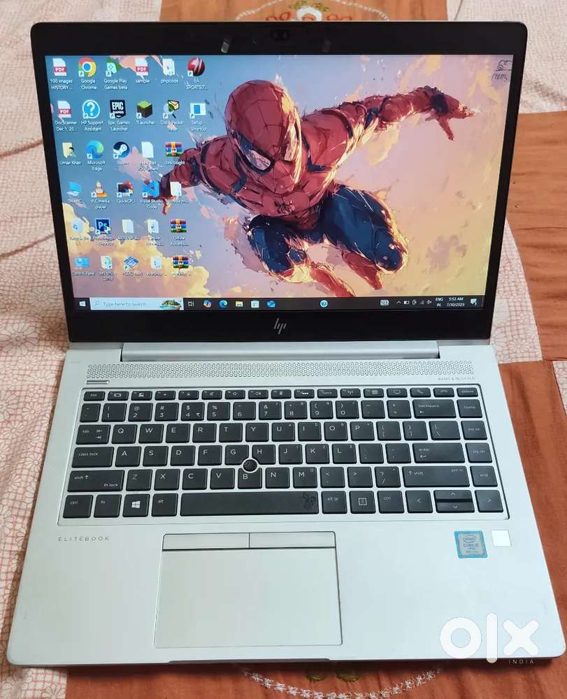 Laptop for Sale –  i5 8th Gen  16GB RAM  256GB SSD