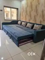 ॐ રાજકોટ મા પહેલી વાર NEW SOFA CUM BED only 25500 5year full guarantee