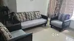 3+2 wooden sofa for resale