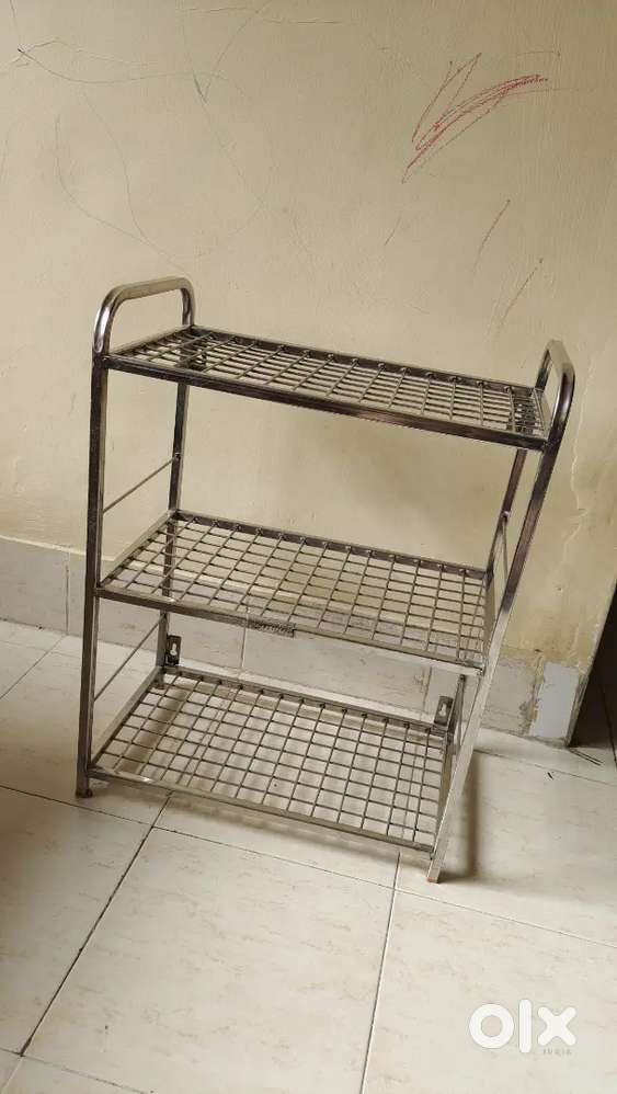 Utensil Rack, kitchens steel shelf, mandani and kitchen steel stand