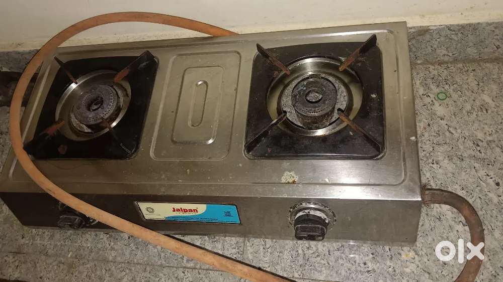 Traditional Double Gas Stove in Fully Working Condition