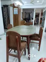 4 Seater Wooden Dining Table