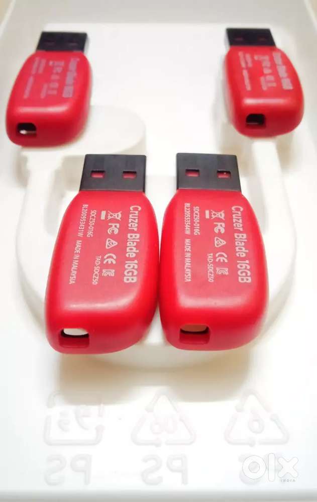USB Pandrive 16 GB 4 Pieces sale and New condition no Old pandrive