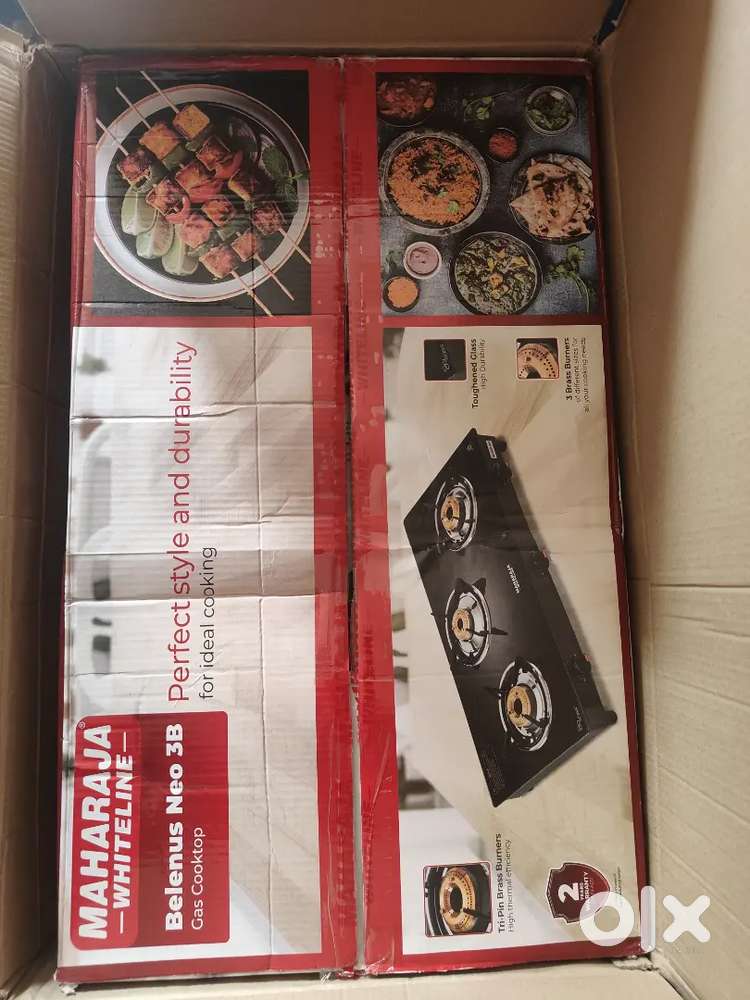 3 Barner Gas stove