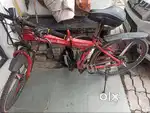 A Mercedes Benz cycle
