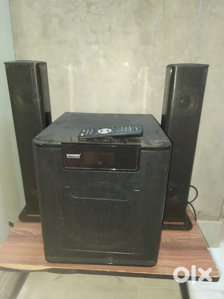 8 inc subwoofer sound baar +2 spekar full bass
