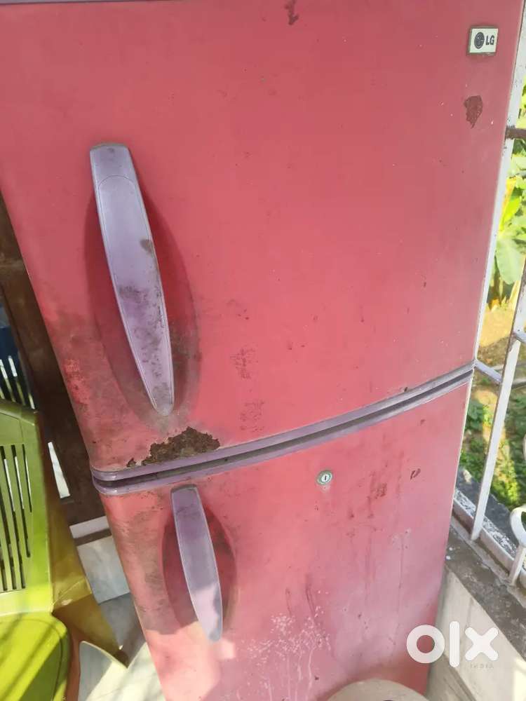 LG refrigerator ( red colour )