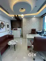 1Cabin , 9 work stations  ,Reception,  pantry, etc