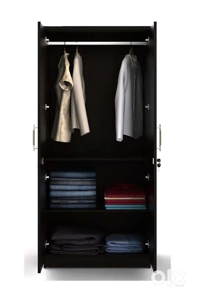 Wardrobe with 2 door used