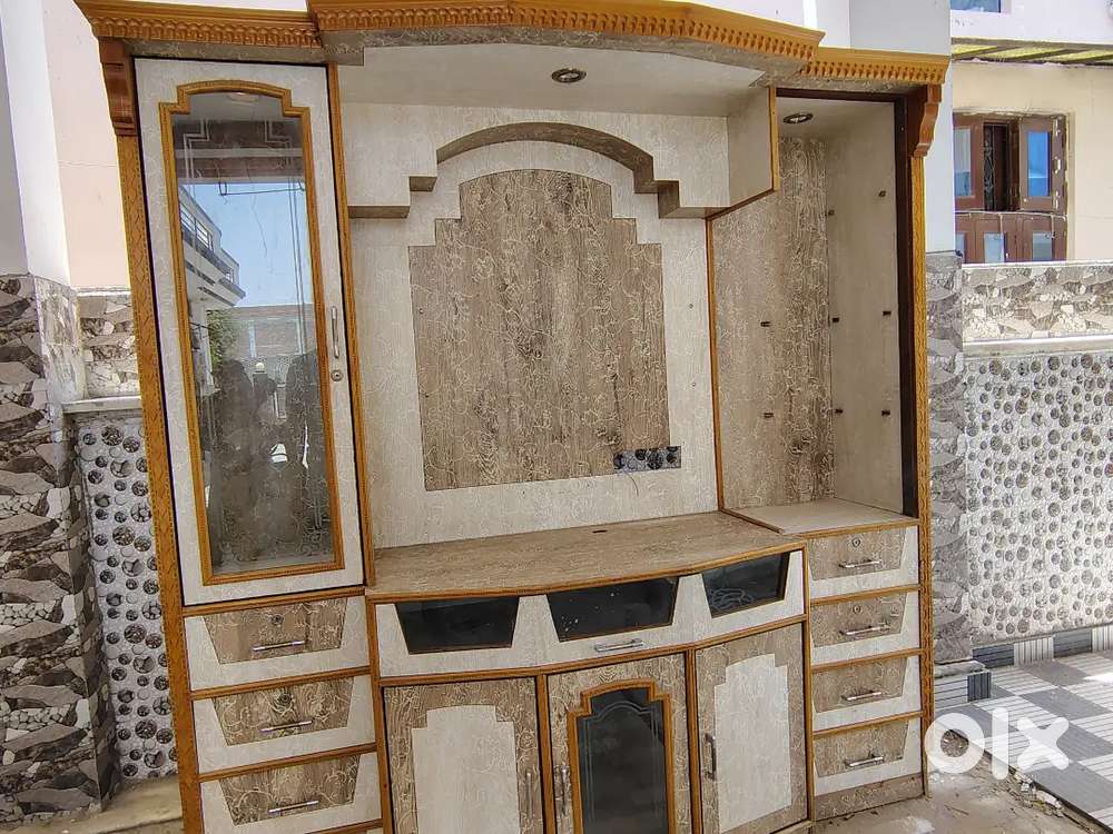 Tv show case with storage