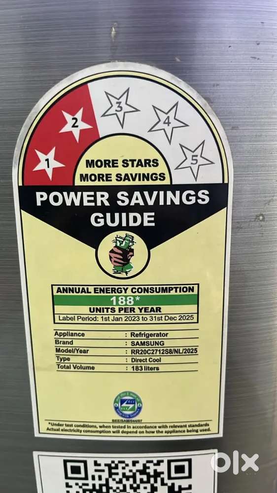 Selling fridge 3 month old, excellent condition