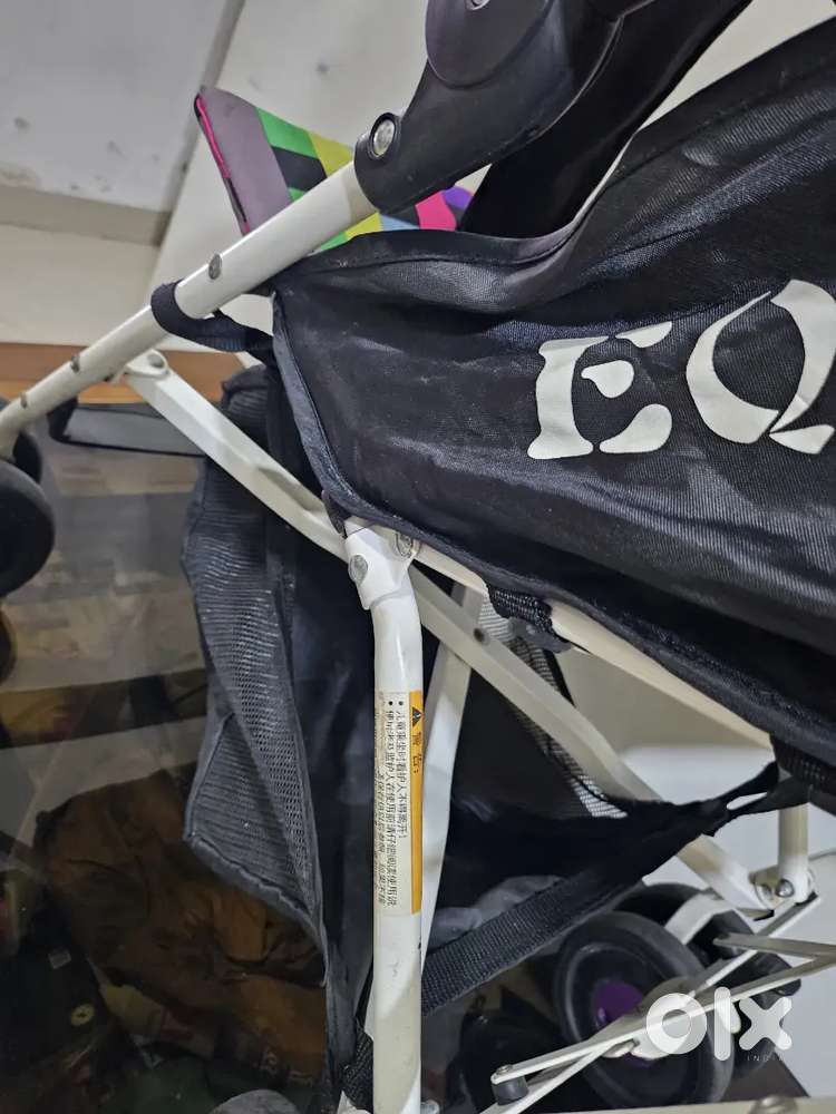 “Baby stroller — used just 3-4 months  folds easily, carry anywhere