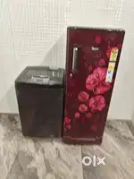 8452 Whirlpool 220 Liters Refrigerator LG 6.5Kg washing machine