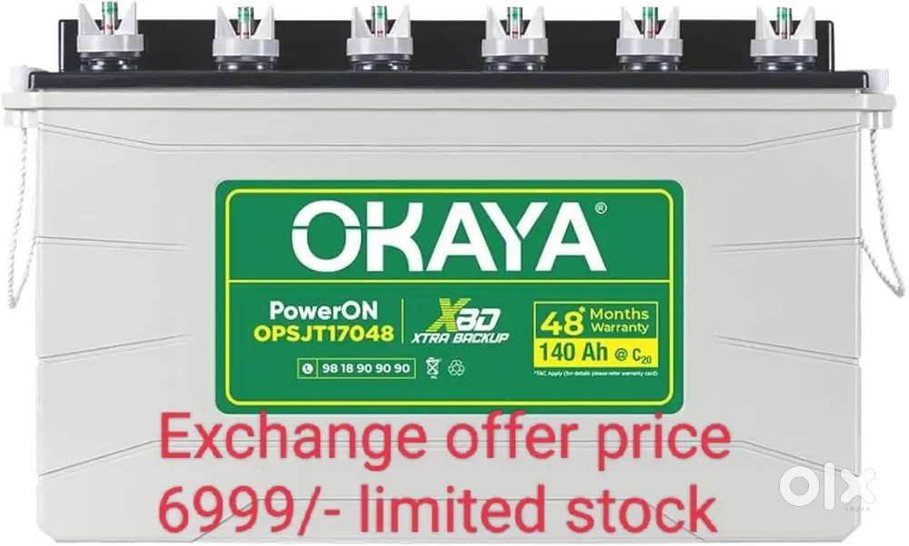 Limited offer inverter battery Exchange