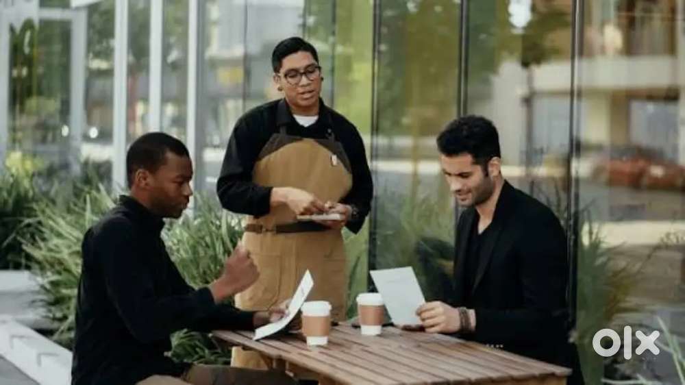 Modh boti waiter job in house