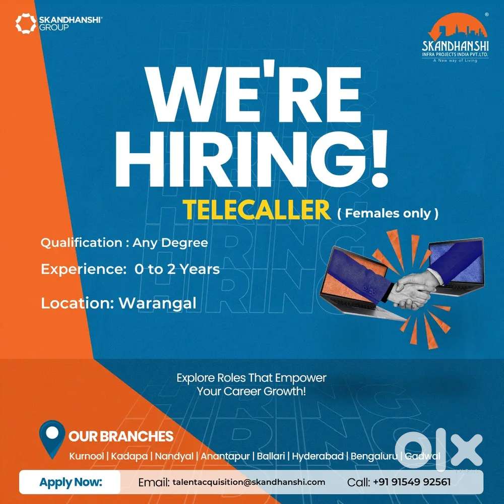 Wanted BPO or Tele caller