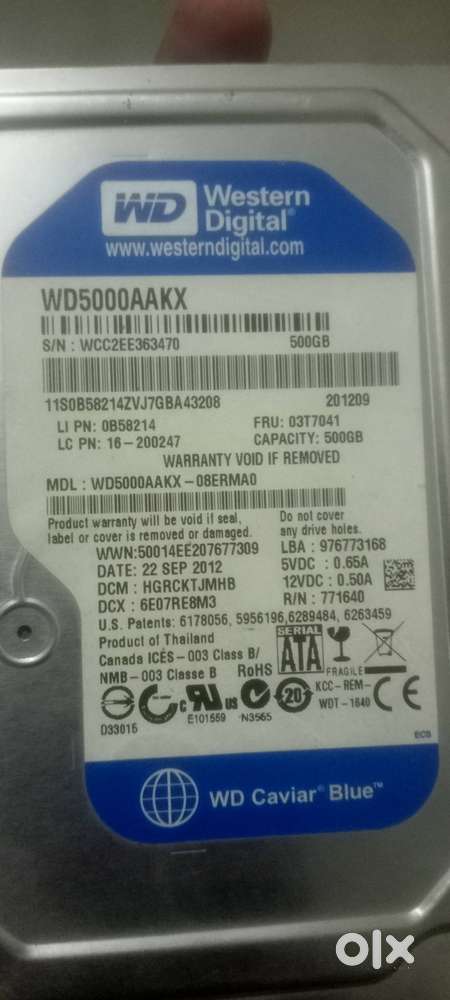 Western digital hard disks