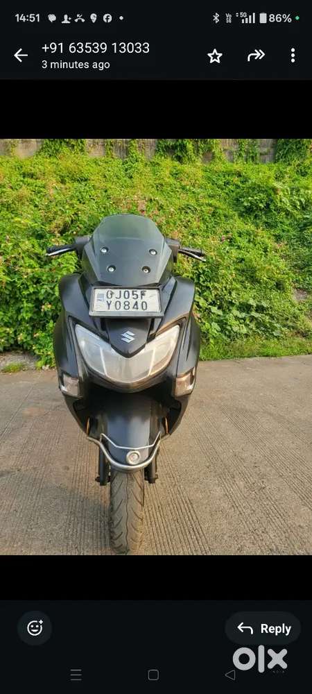 Suzuki burgman 2020
