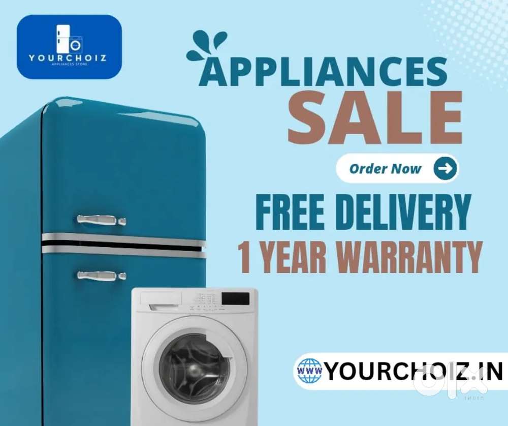 Weekend offers on fridge and washing machine with free shipping