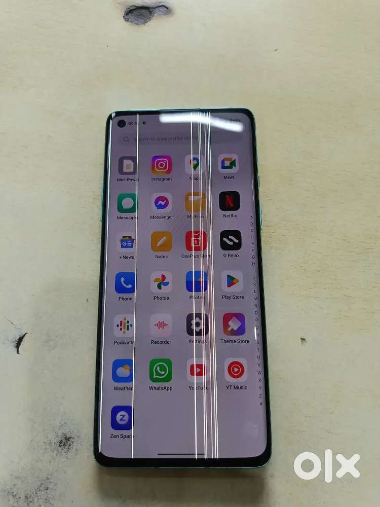 Greenline display oneplus 8