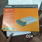 D link 8port DD fast ethernet. Desktop switch