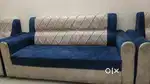 stylish sofa set with a three seater