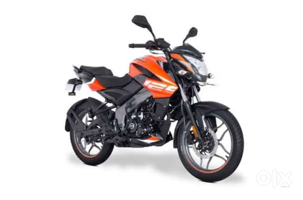 Bajaj Pulsar NS125 125cc, BS6 Model Orange Color- Fiery Orange