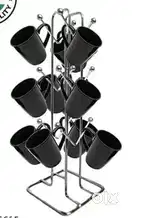Stainless steel mug stand