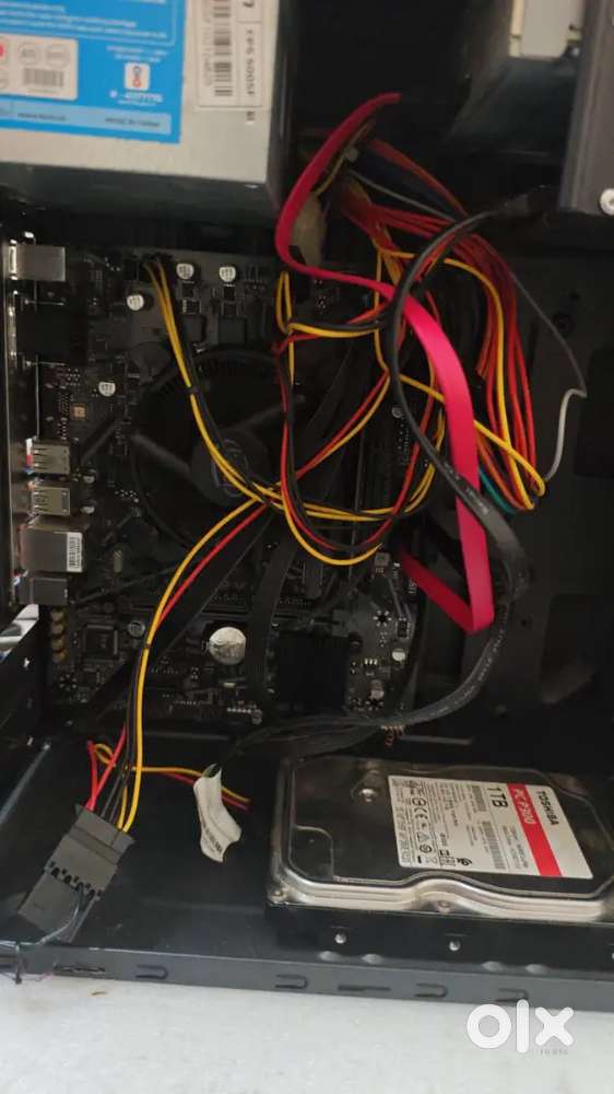 Assembled desktop