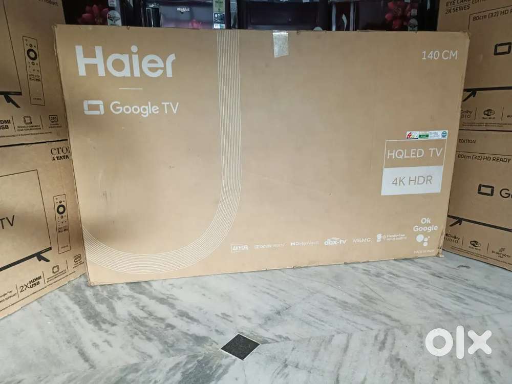 Haire 55 Smart 4K Ultra HD Google TV With Hands voice Control P7GT