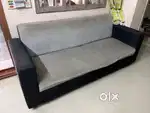 Grey 3 seater sofa
