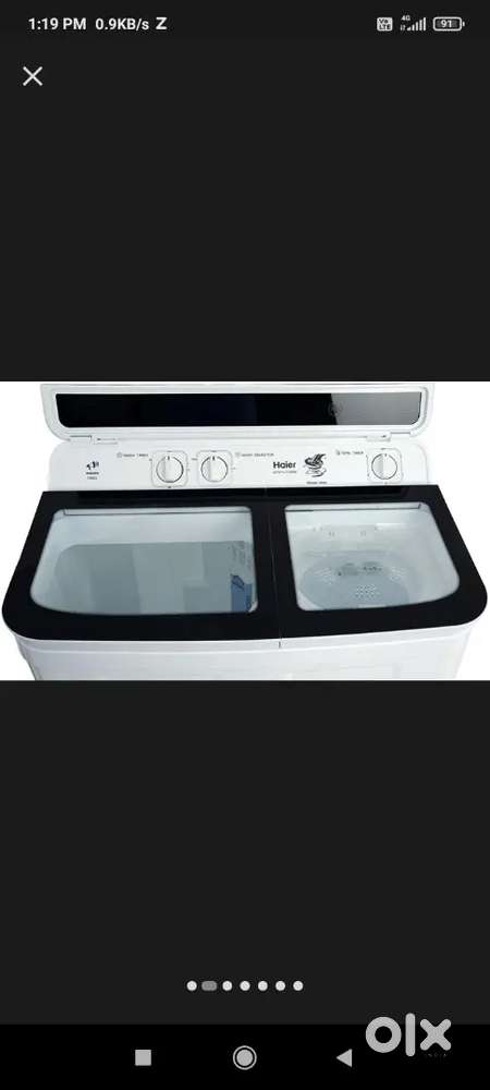 Brand new Haier semi new auto matic machine 7kg urgent sell