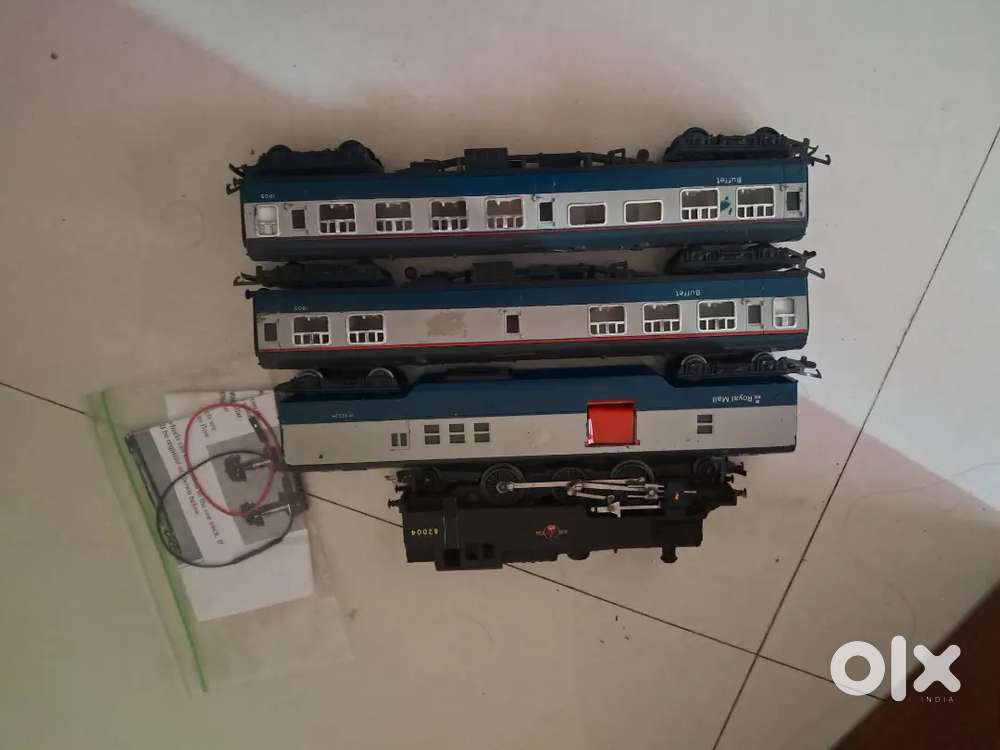 Model electric working train for hobby collectors only antique