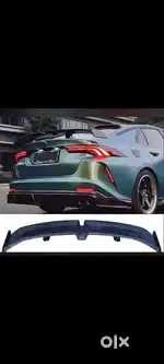 Sedan cars universal spoiler abs plastic