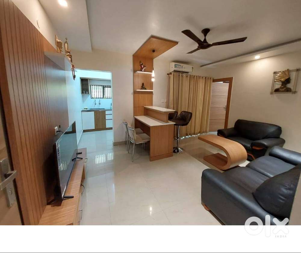 Daily Rent - Couple Friendly - 1 BHK A/C Premium Furnished Flat