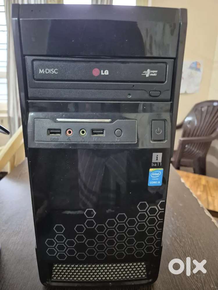 CPU - Intel core i5 4440 3.10 GHz, 8 GB RAM, 1 TB Seagate HDD,CD Drive