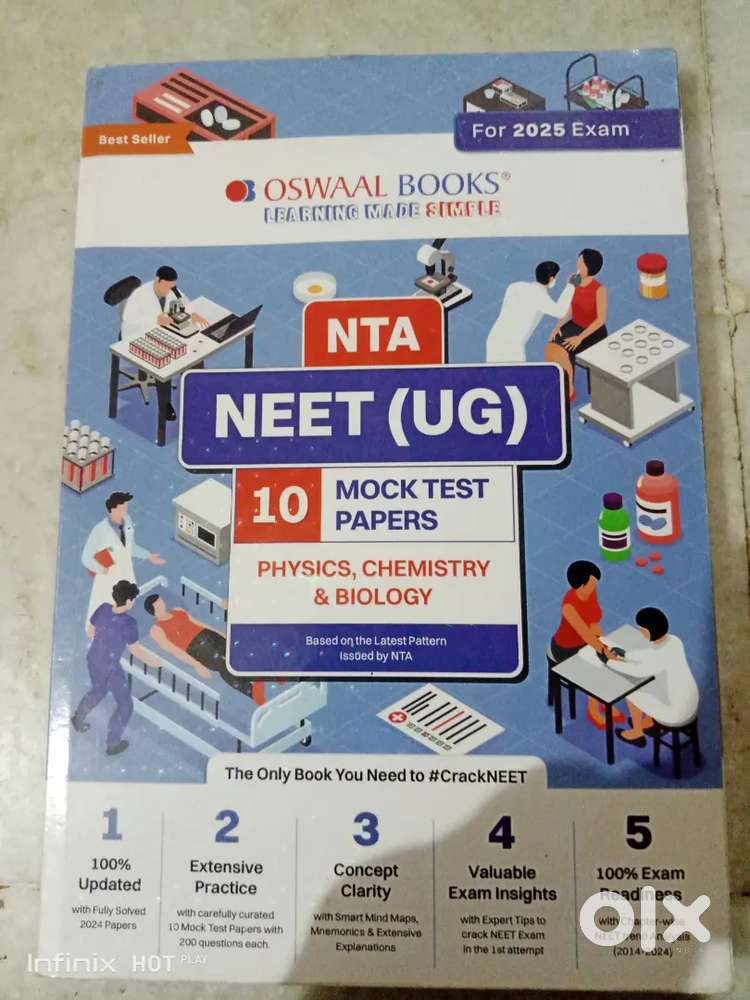 Errorless 10 mock paper for NEET