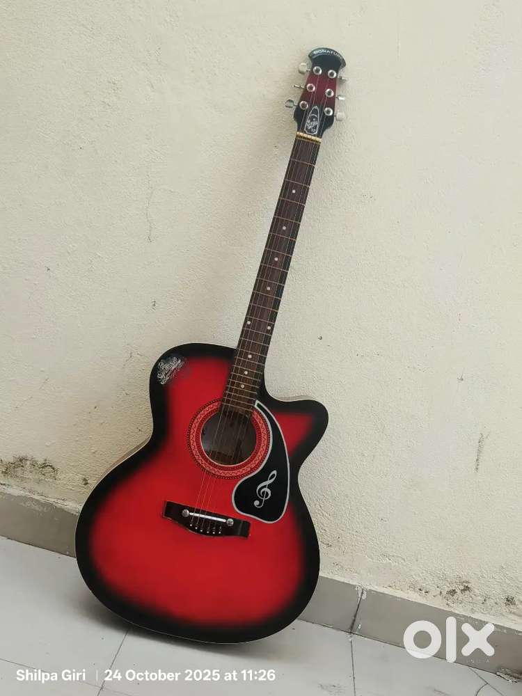 Guitar with free bag